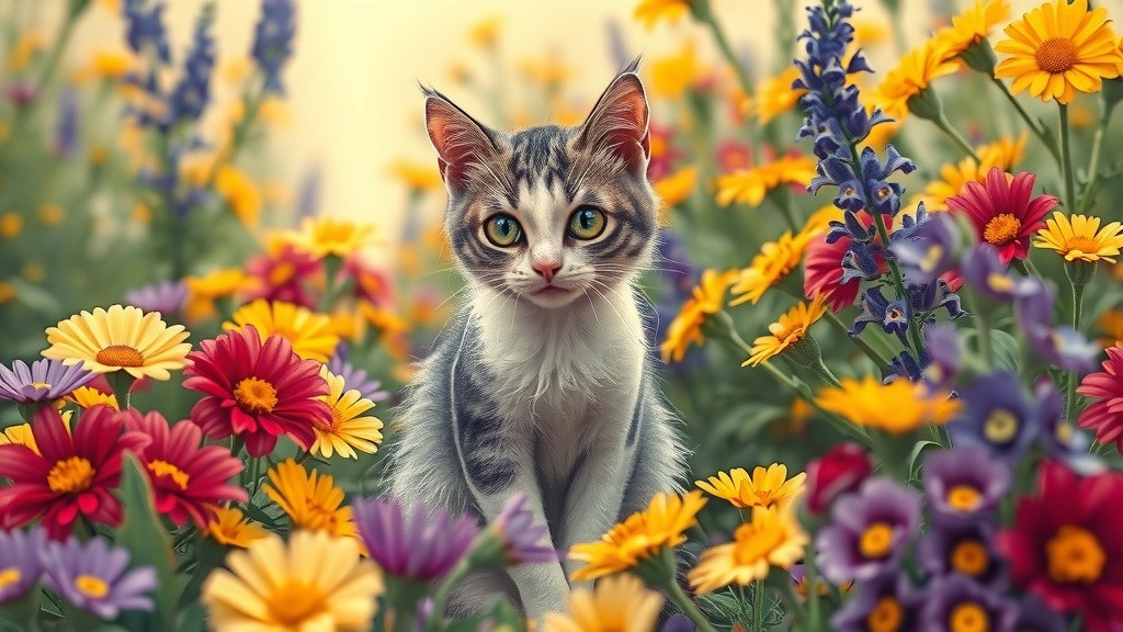 A New Beginning: The Old Lady and the Stray Cat