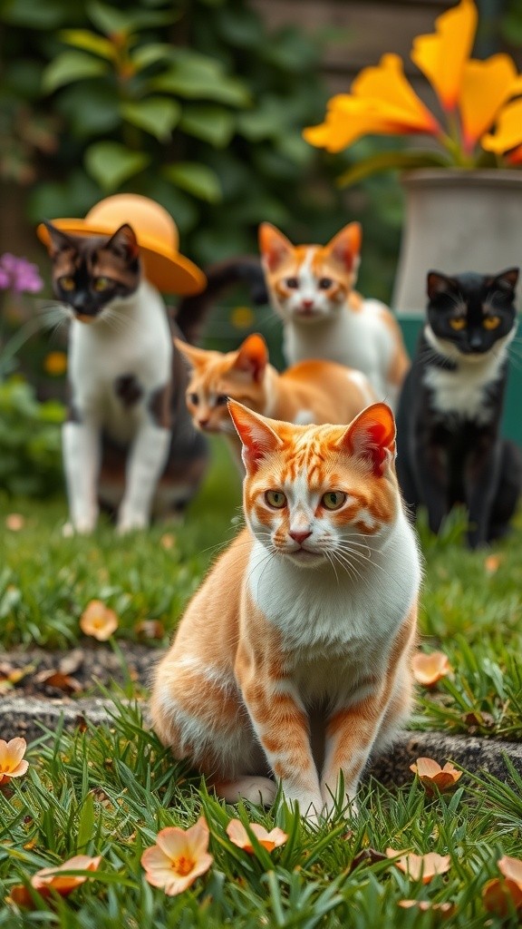 A New Feline Friendship
