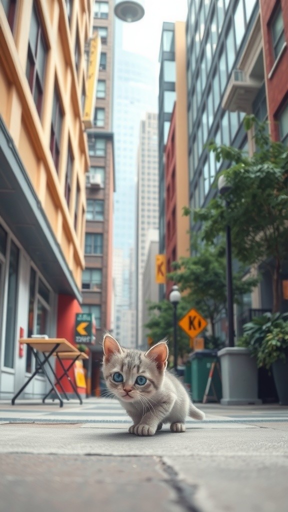 Miko si Kucing Kecil dan Persahabatan Baru