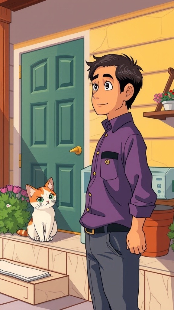 Mrs. Gable's Change of Heart: A Stray Cat's Tale