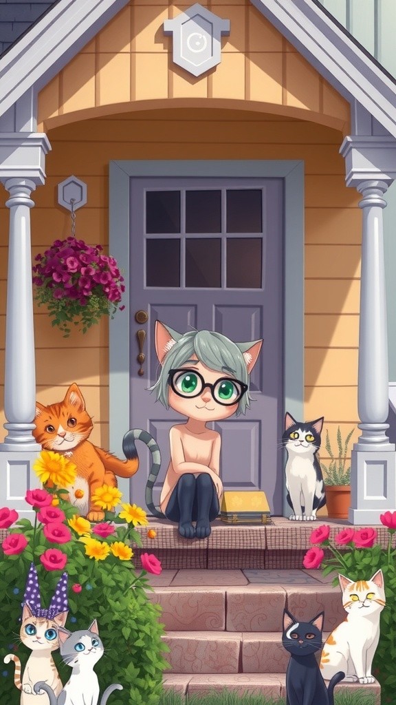 Persahabatan Tak Terduga dengan Kucing Liar