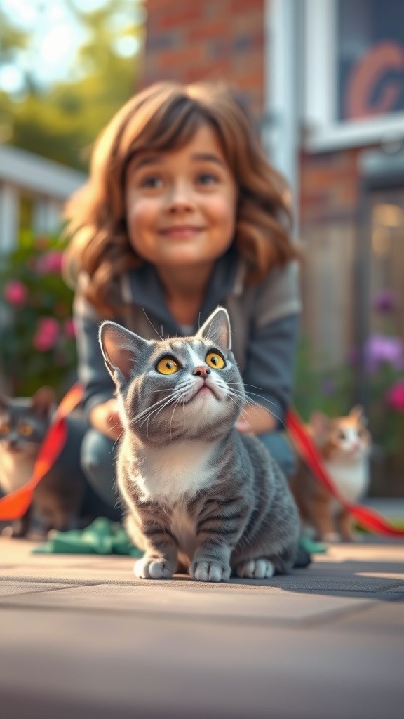 A Gentle Transformation: Agnes and the Stray Cat