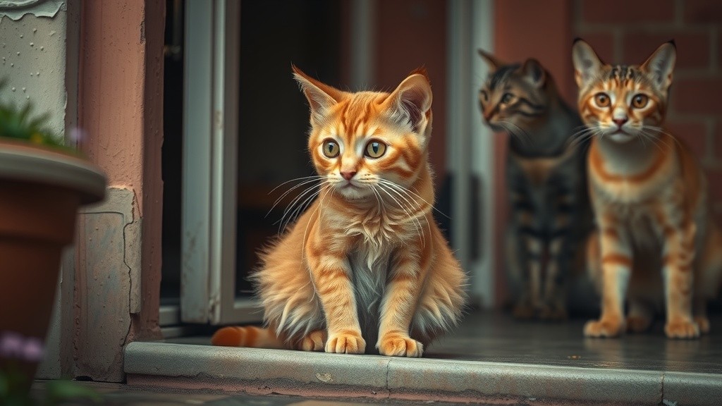 A New Feline Friendship