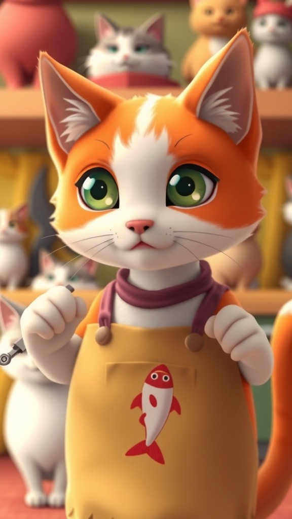 Kucing Koki: Sup Ikan Spesial Miko