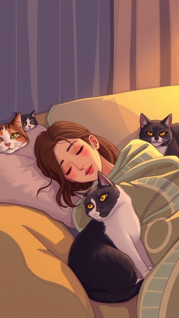 Kucing Nakal yang Bangunkan Pemiliknya!