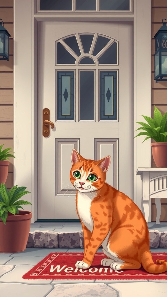 Mrs. Gable and the Stray Cat Family