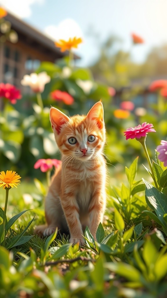 The Old Lady and the Stray Cat