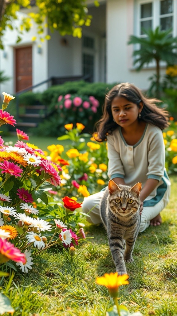 A Kind Heart: The Old Lady and the Stray Cat