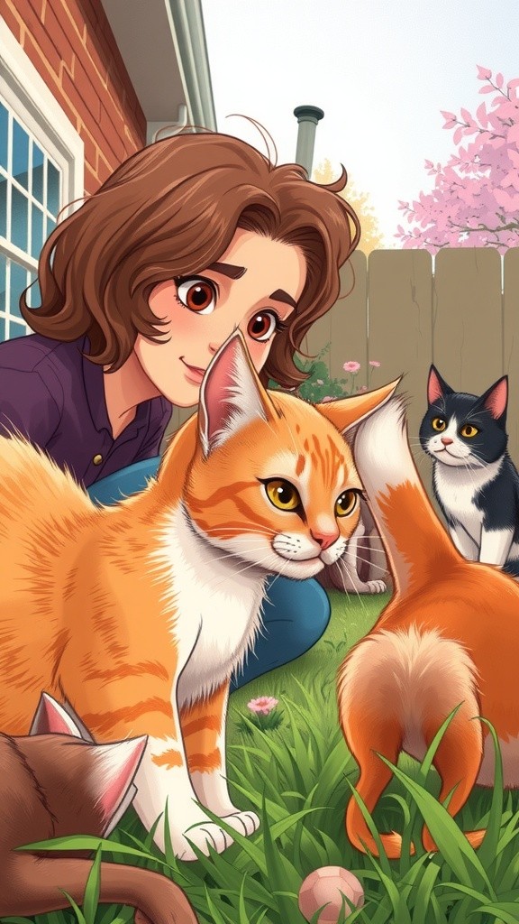 A New Beginning: Mrs. Gable and the Stray Cat