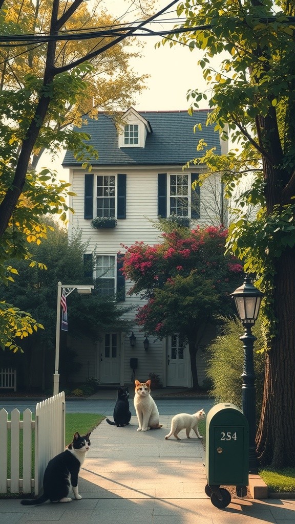 The Stray Cat's New Home