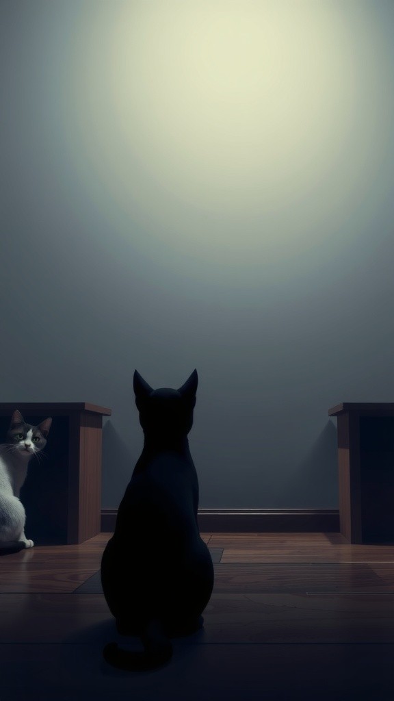 Kucing Hitam dan Hantu Malam