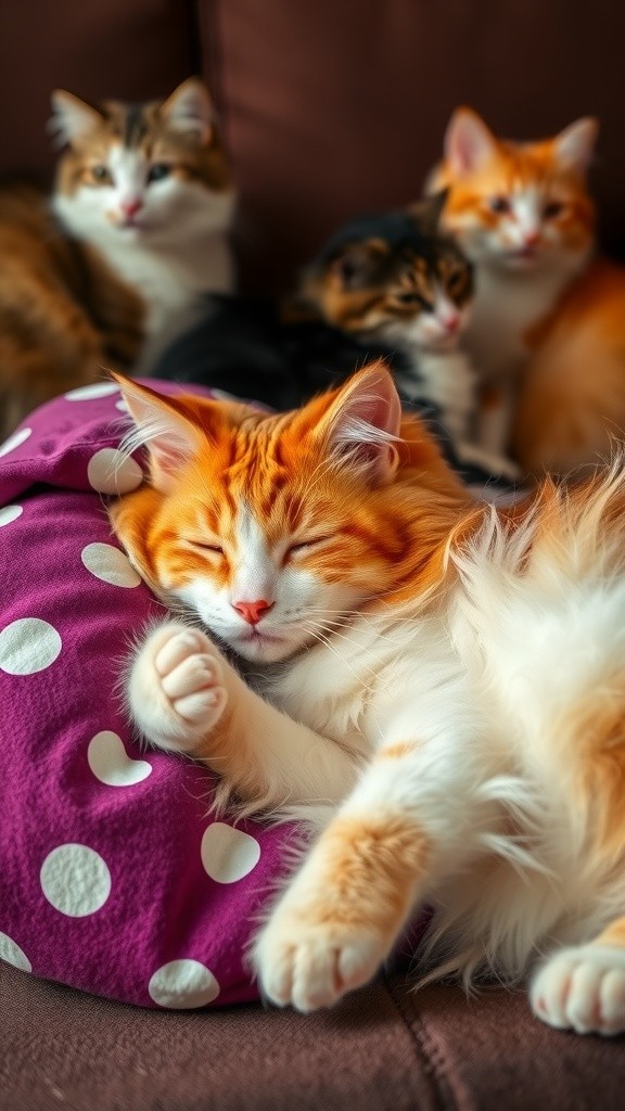 Pola Tidur Kucing Ajaib