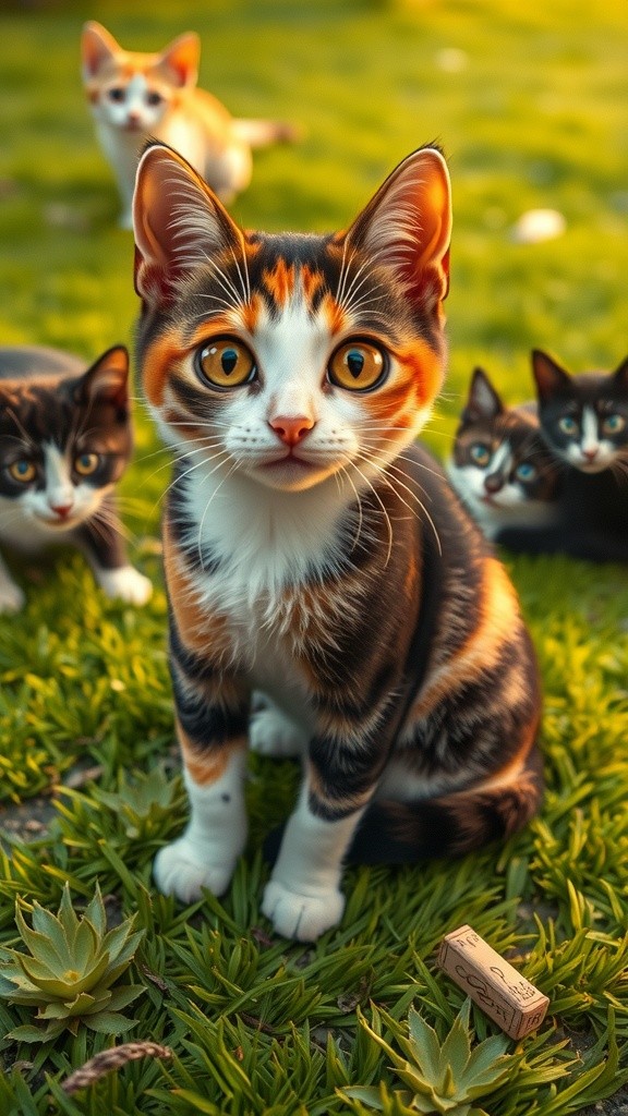 Kucing Ore: Petualangan Pagi Hari