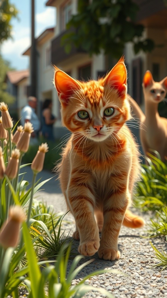 Mrs. Gable and the Expecting Stray Cat