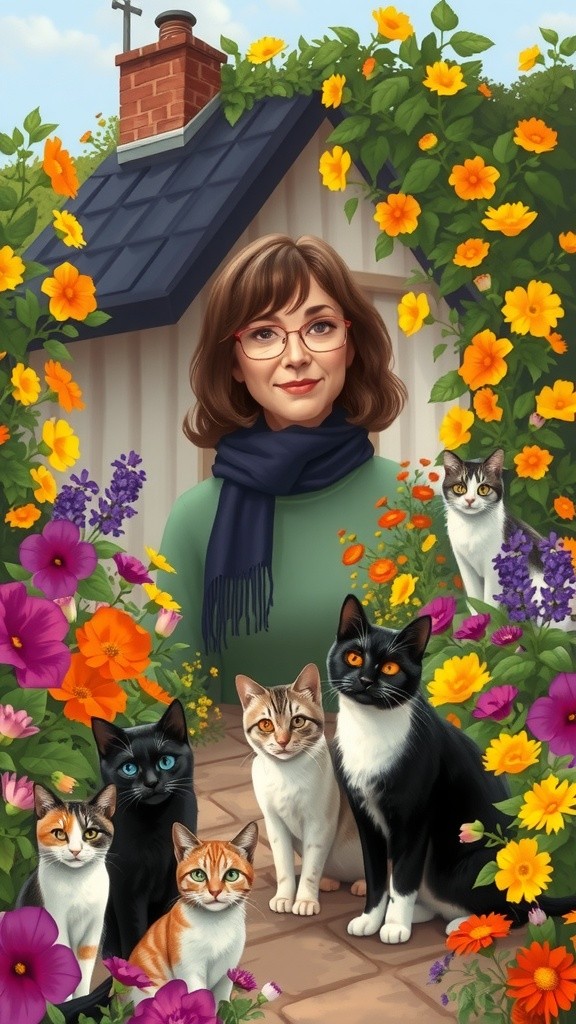 Agnes and the Stray Cat: A Heartwarming Encounter