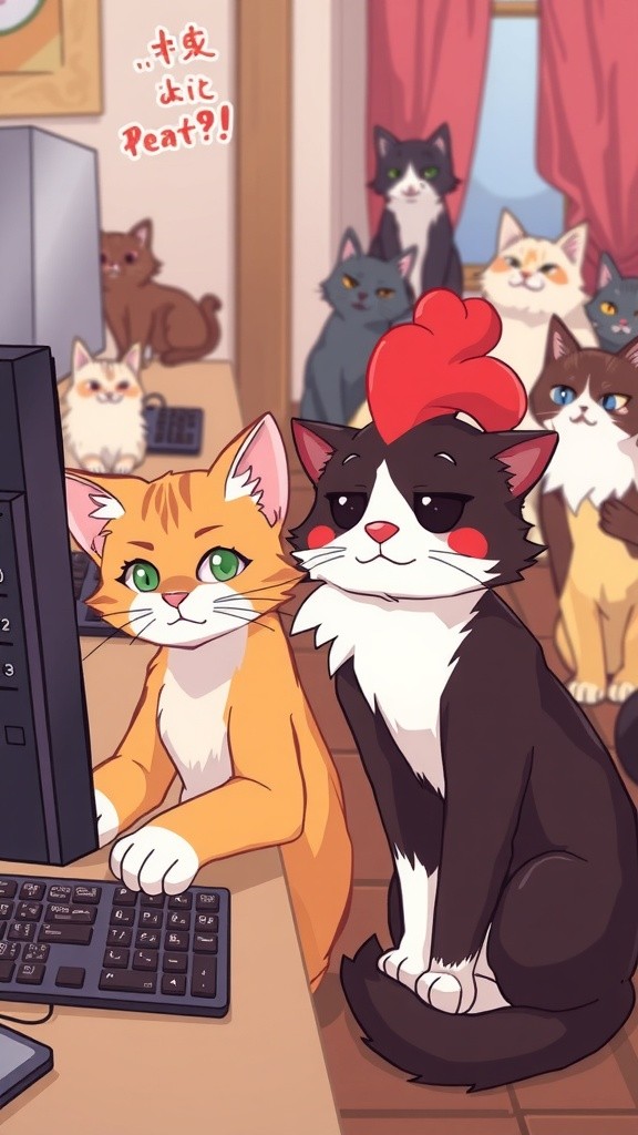 Kucing dan Ayam di Warnet: Zaman Digital Hewan