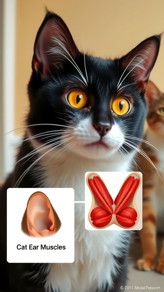 Mochi: Kucing dengan Telinga Super Sensitif!