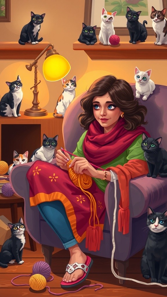 Agnes and the Stray Cat Family