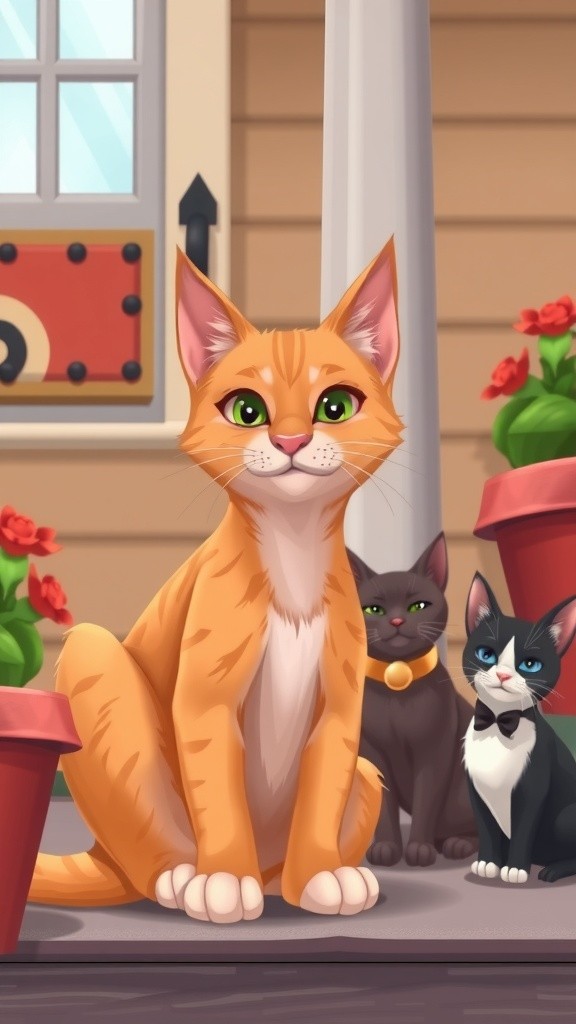 The Stray Cat and the Old Lady