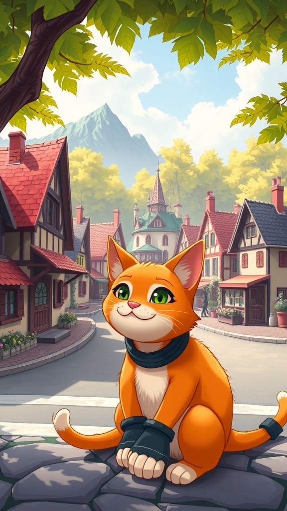 Orenzo the Racing Cat: A Dream to Roar!