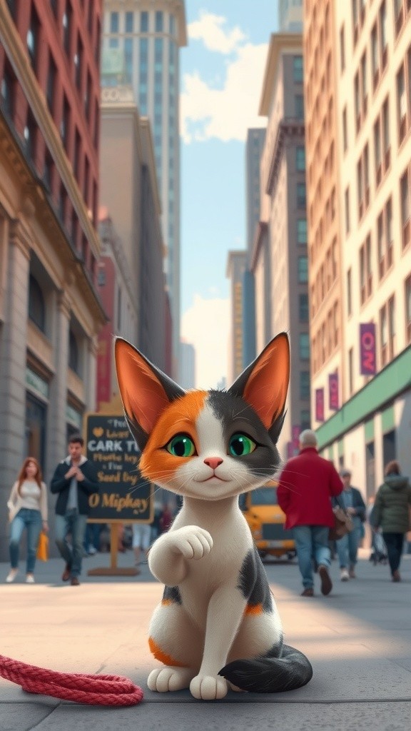 A Stray Cat Arrives