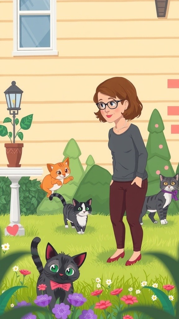 A New Feline Friendship