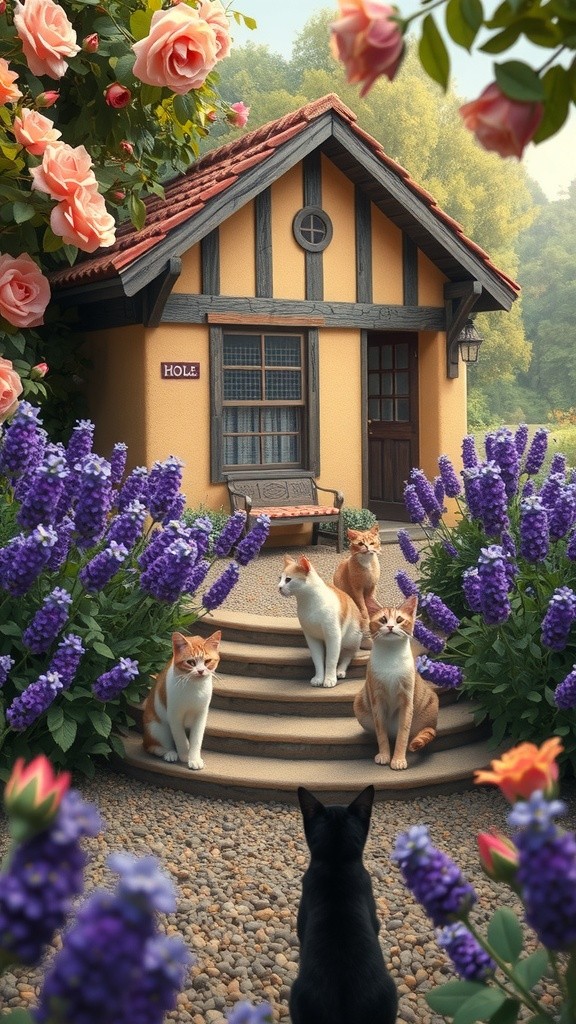 The Old Lady and the Stray Cat