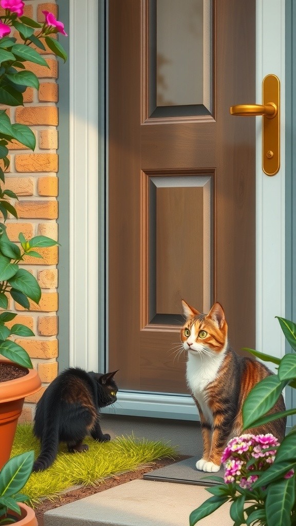The Stray Cat's New Home