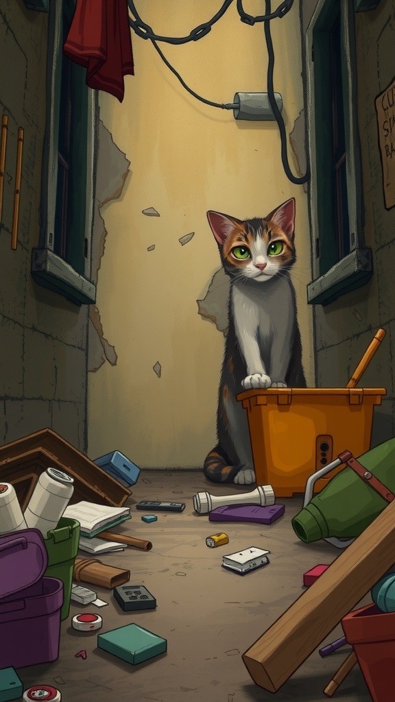 From Rags to Riches: The Hardworking Cat's Journey