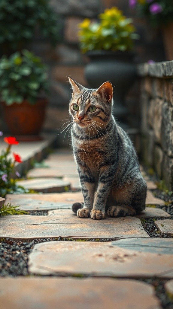 A New Family for the Stray Cat
