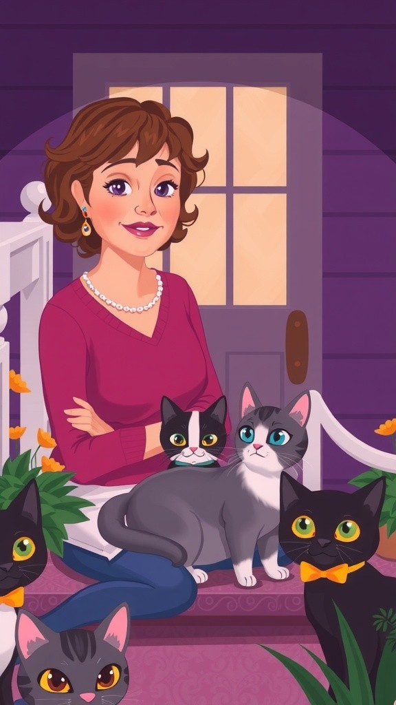 The Kindness of Mrs. Gable: A Cat's Journey Home