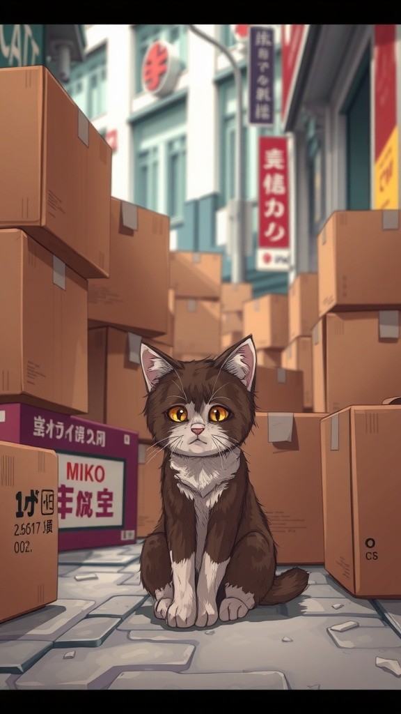 Miko, Kucing Jalanan yang Mendapatkan Kasih Sayang