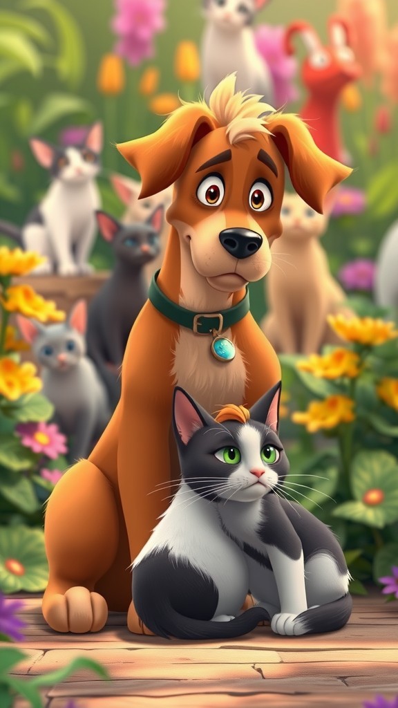 Musuh Jadi Saudara: Cerita Anjing dan Kucing