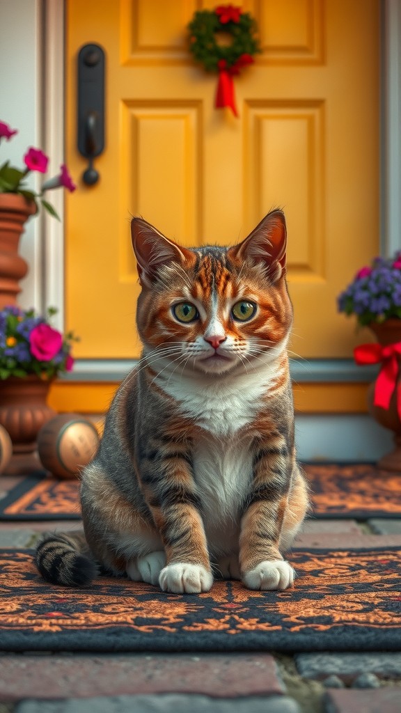 The Stray Cat and the Kind Old Lady