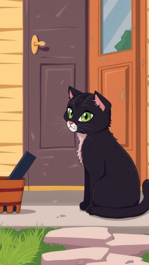 Budhi Aurat aur Awara Billi ki Dosti