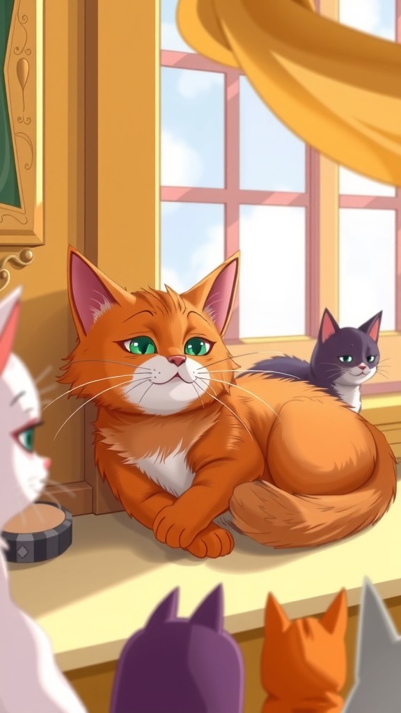 Ucup Si Kucing Oranye: Juara Tidur Nasional!