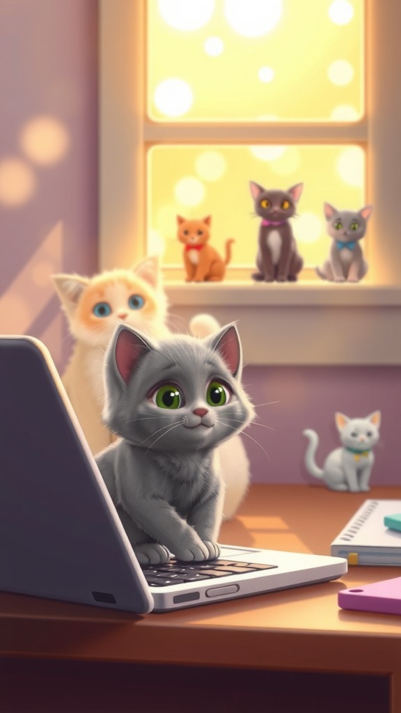 Kucing Ikut Zoom Meeting dan Bikin Gempar!