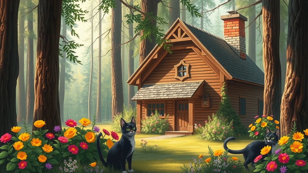 The Old Lady and the Stray Cat