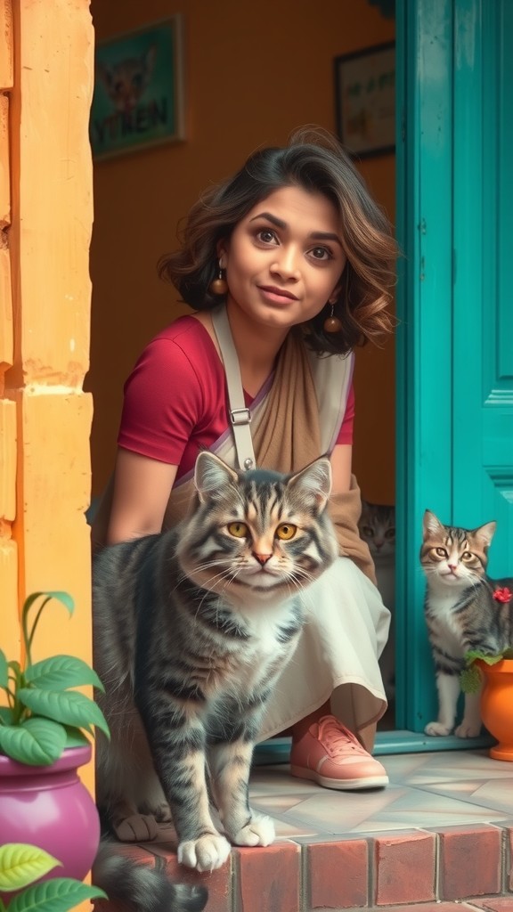 The Stray Cat's Unexpected Arrival