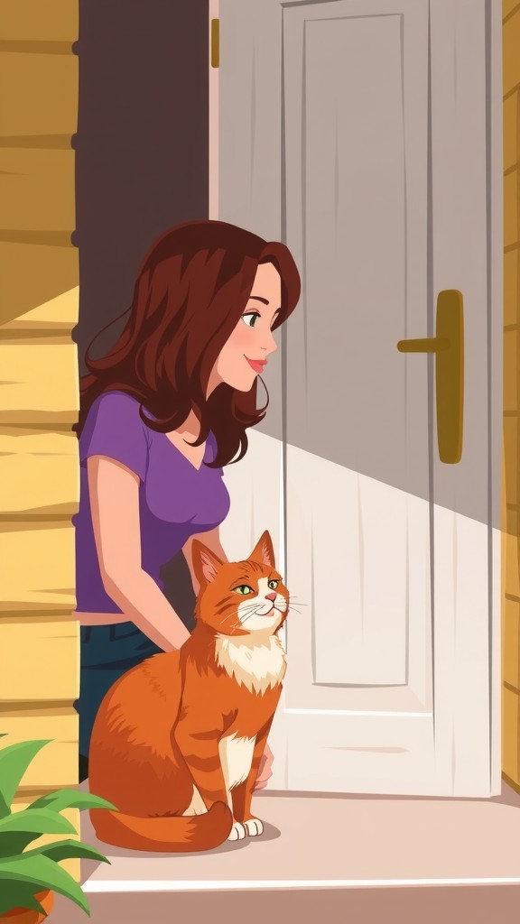 A New Friendship with a Stray Cat