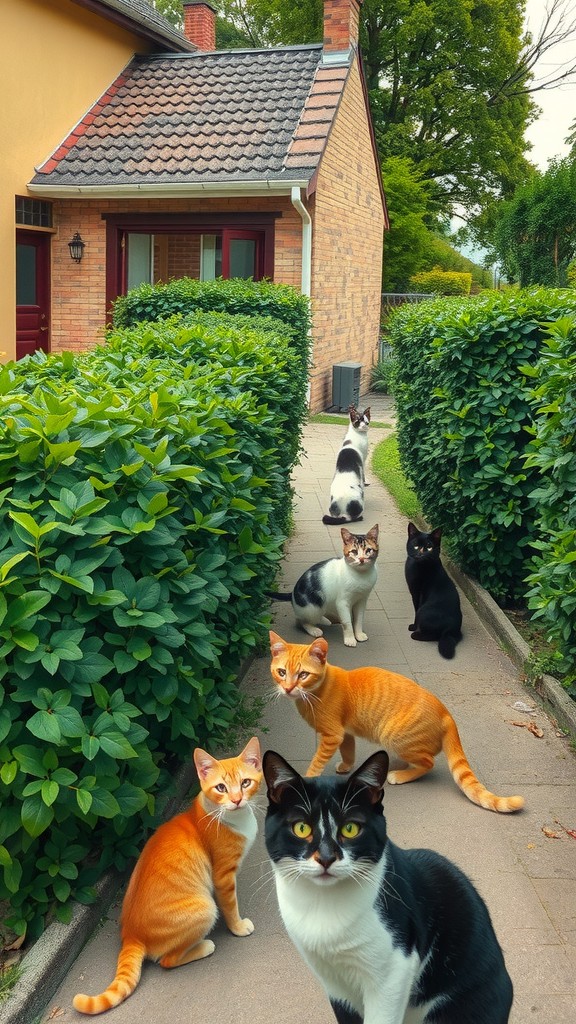 The Stray Cat and the Old Lady's Kindness