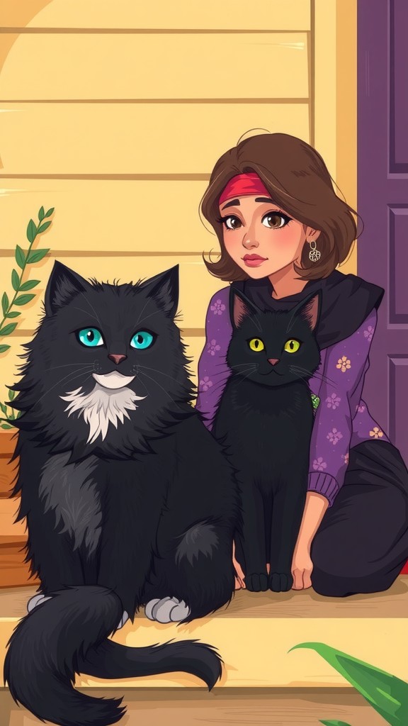 The Transformation of Mrs. Gable and the Stray Cat