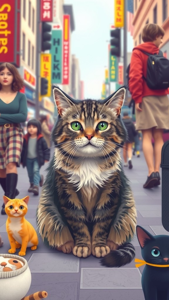 Street Cats: Searching for Food and Shelter Amidst Teasing