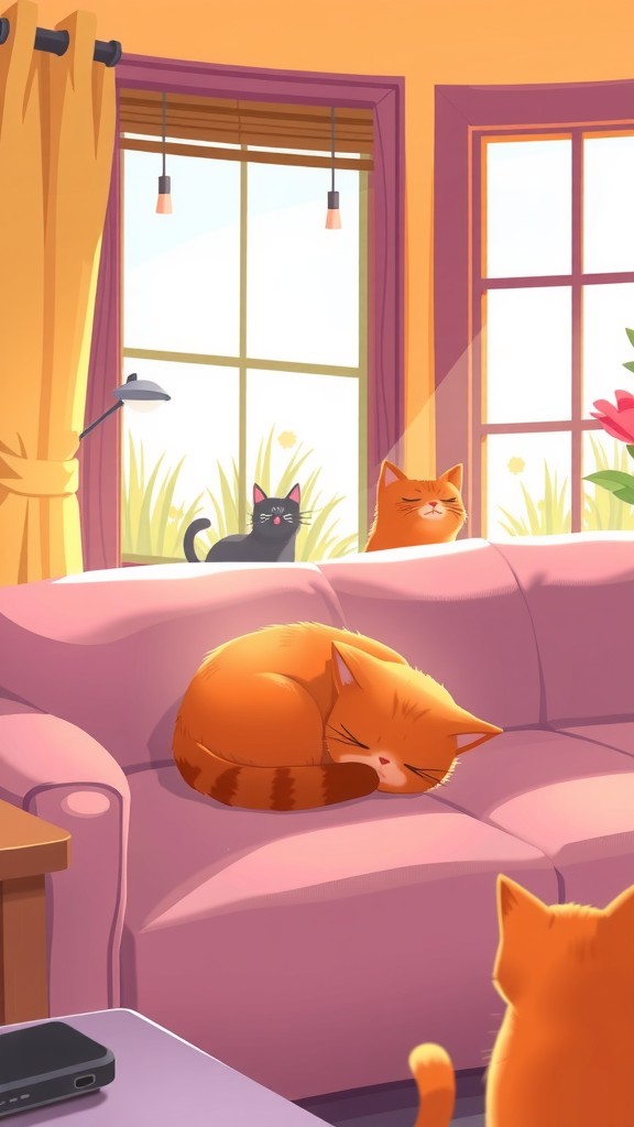 Kucing Malas Menjadi Bintang TikTok!