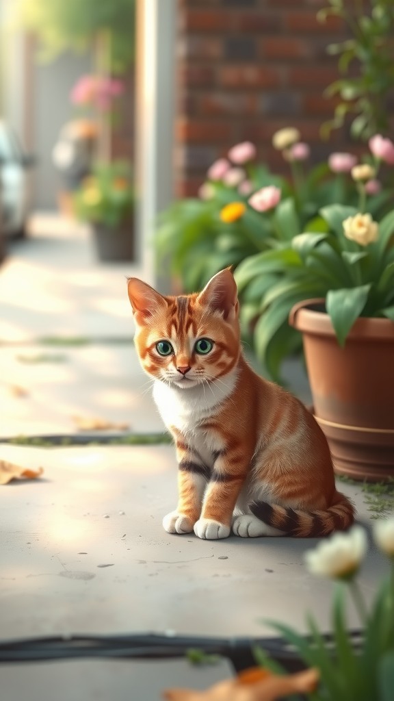 A New Feline Friendship
