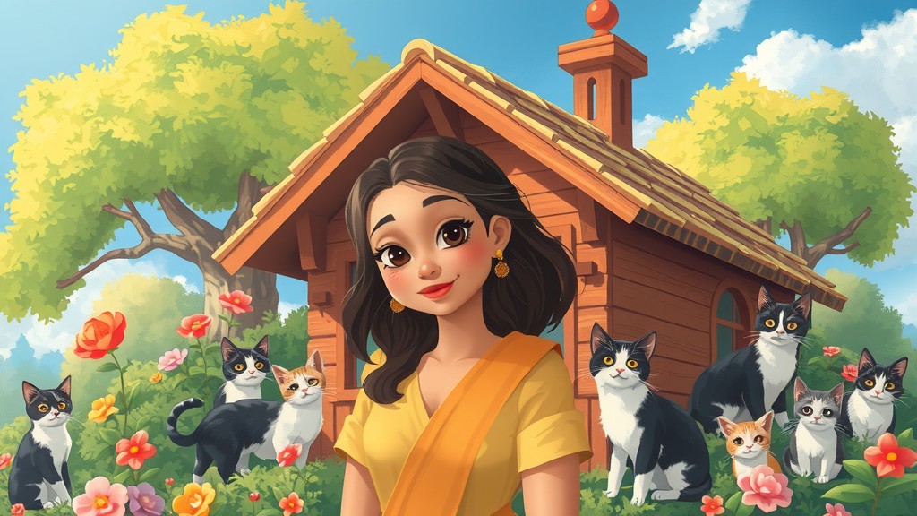Agnes and the Mother Cat: A New Bond