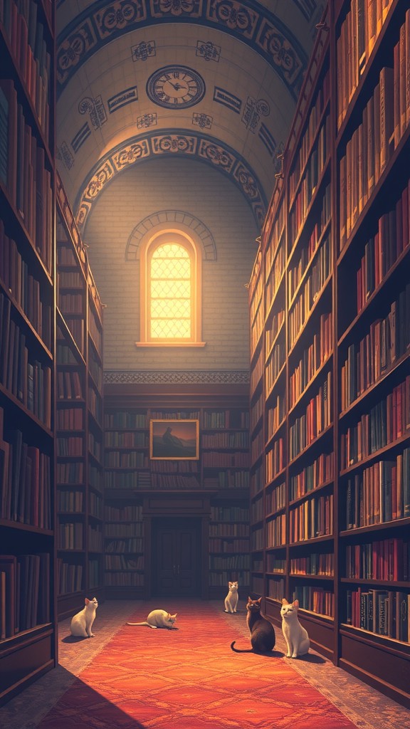 The Night Library Adventure with Miu and Leo