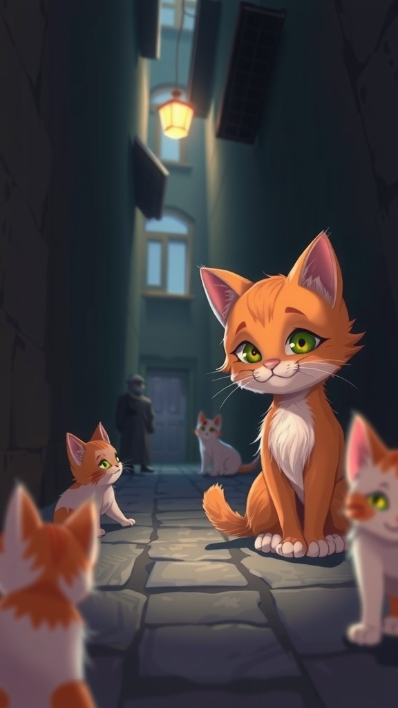 Perjalanan Anak Kucing Mencari Keluarga