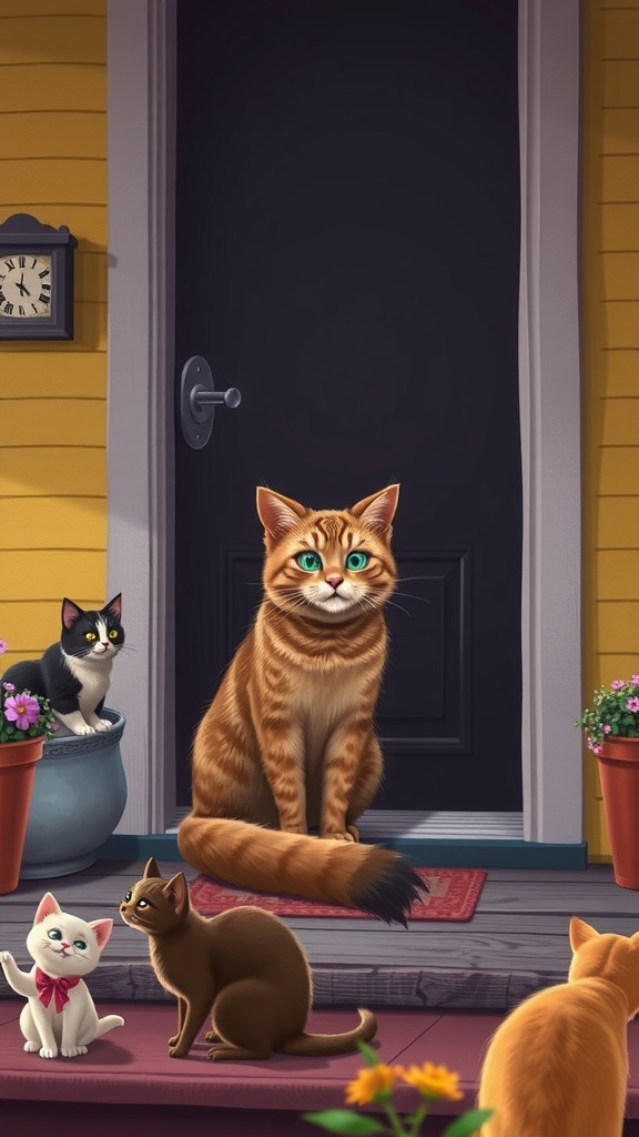 Mrs. Gable and the Stray Cat's Journey