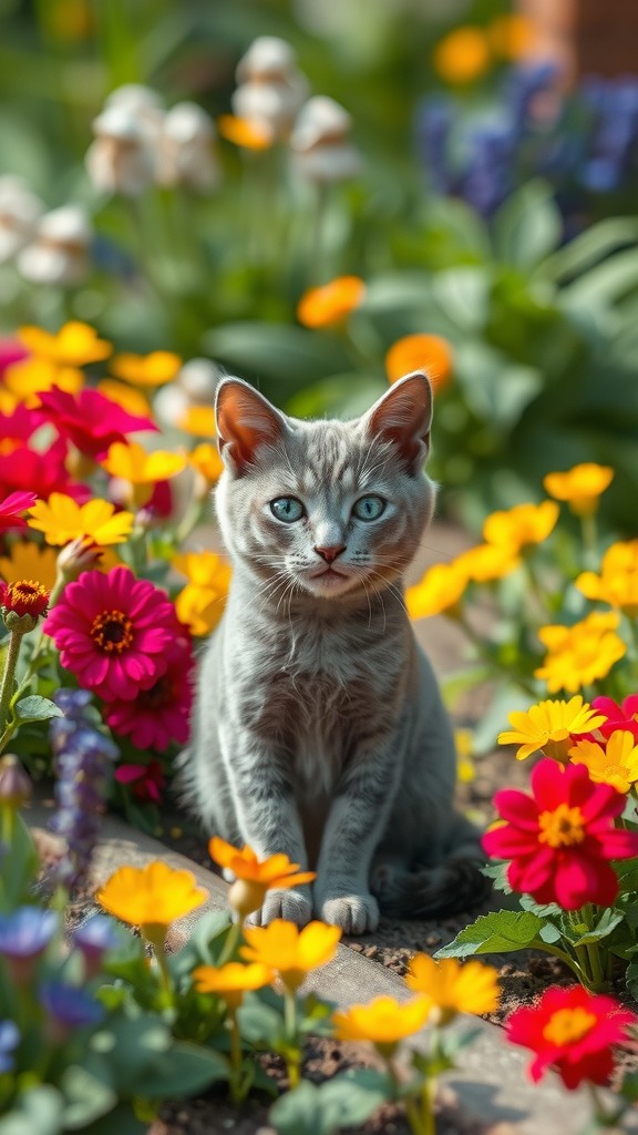 A New Friendship: The Stray Cat and the Old Lady